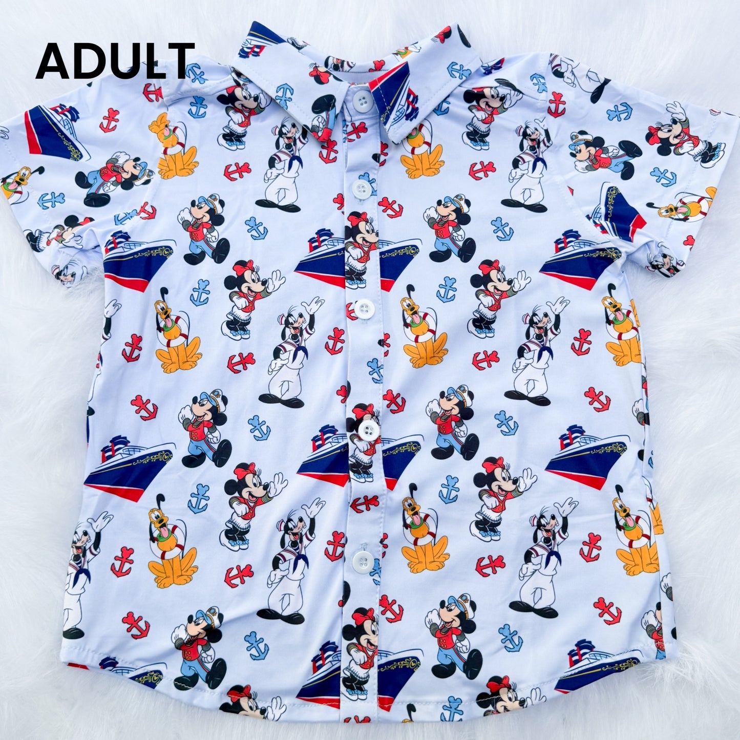 ADULT Cruise Button Down Shirt