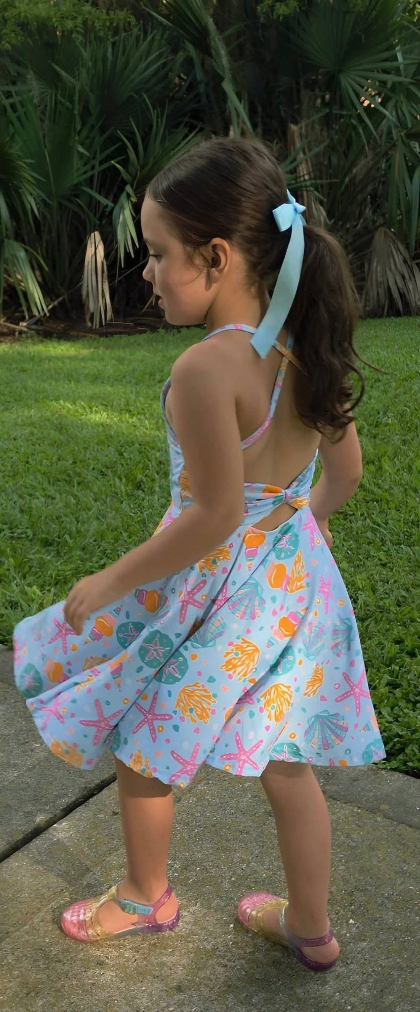 Seashell Treasures Twirl Dress