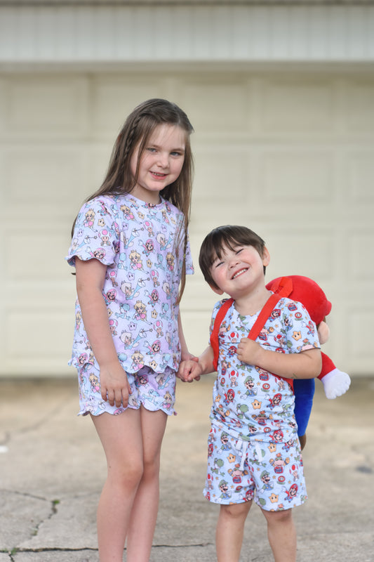 Gaming Brothers Lounge Shorts Set