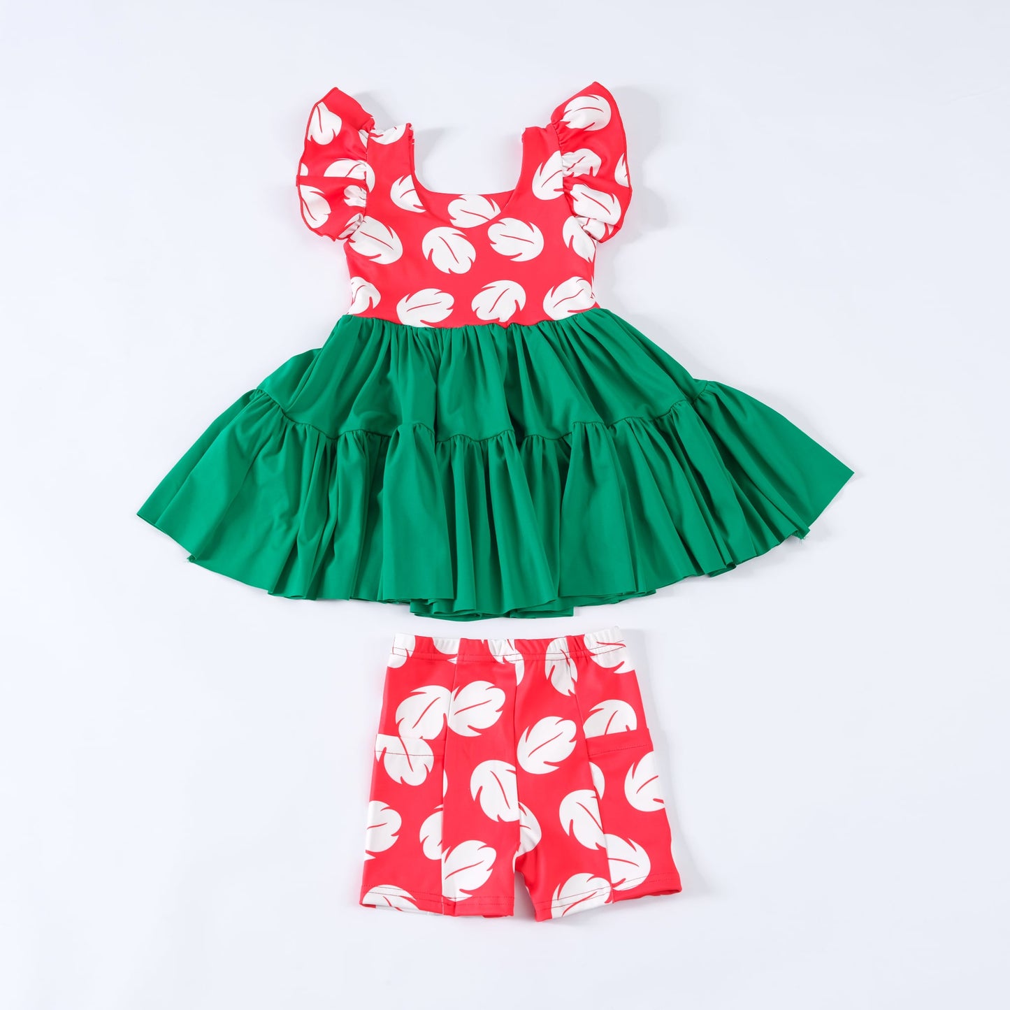 Ohana Lilo Athletic Yoga Dress + Short Set