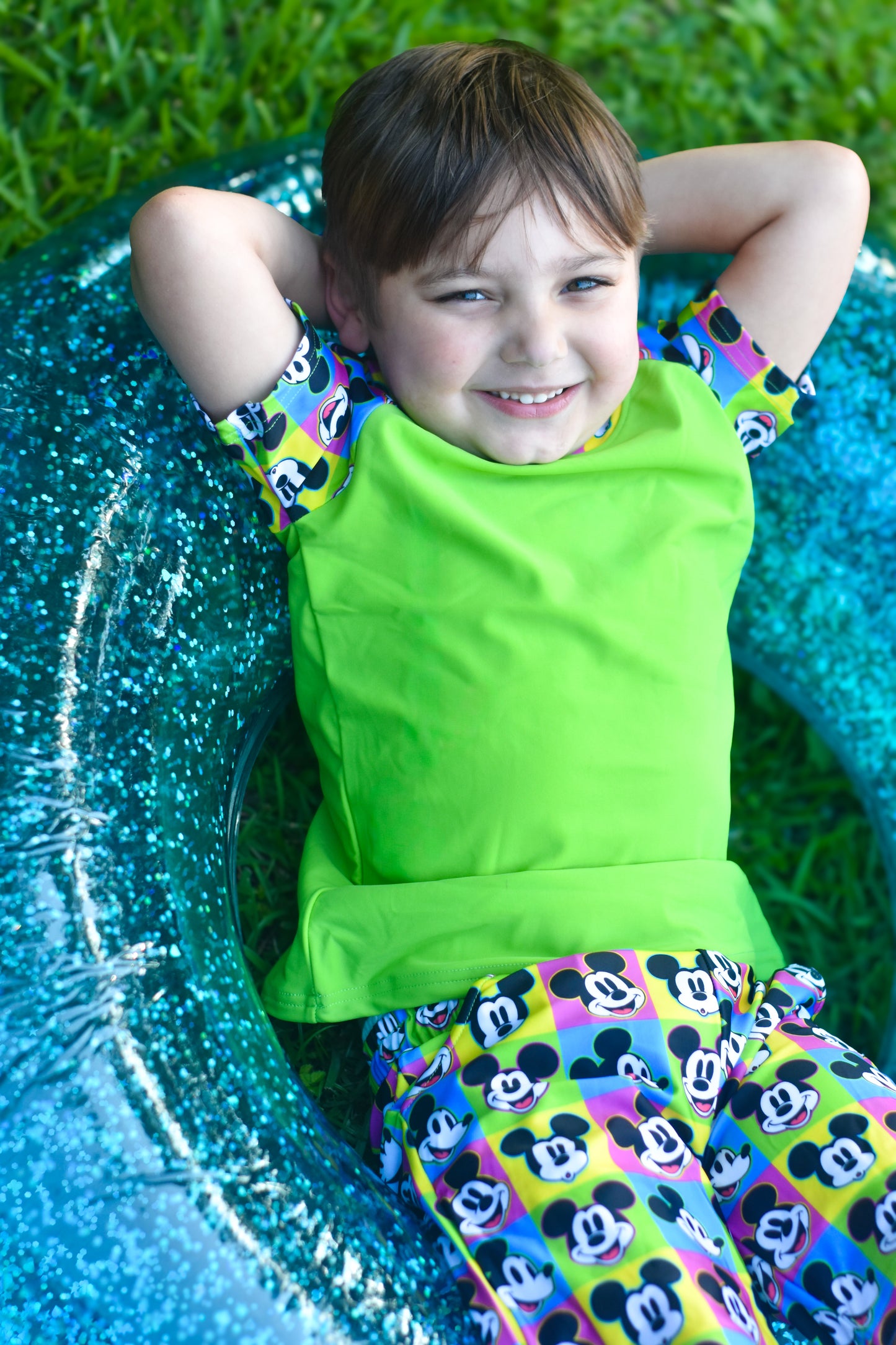 Main Street Splash Boy Rashguard Set