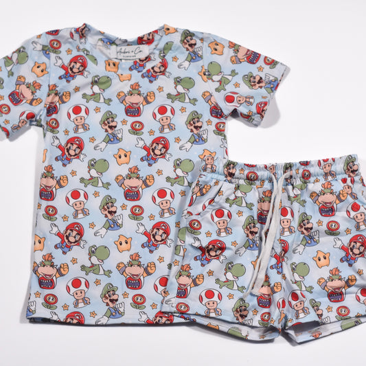 Gaming Brothers Lounge Shorts Set