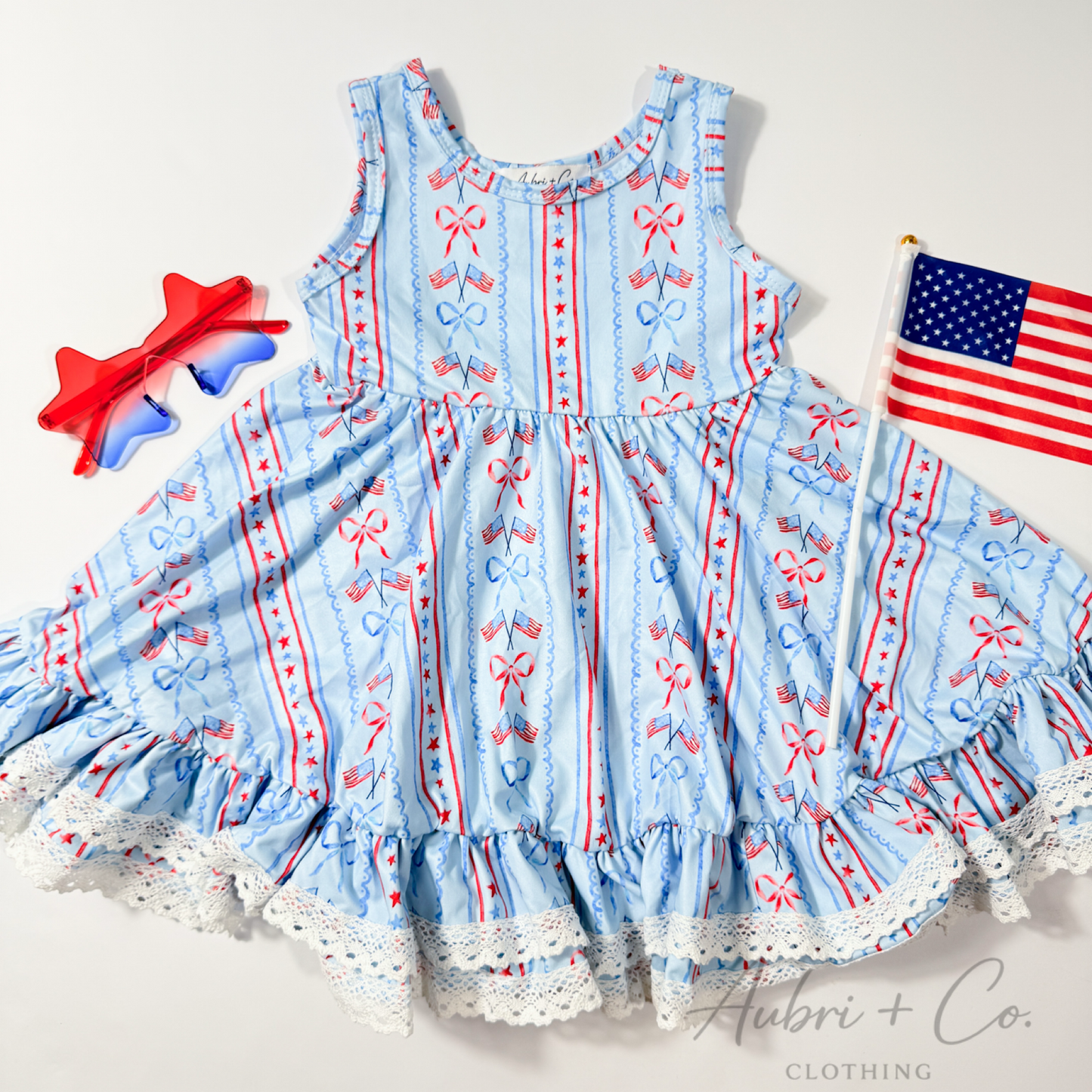 Americana Lace Dress