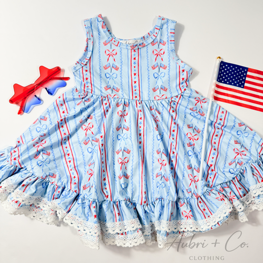 Americana Lace Dress