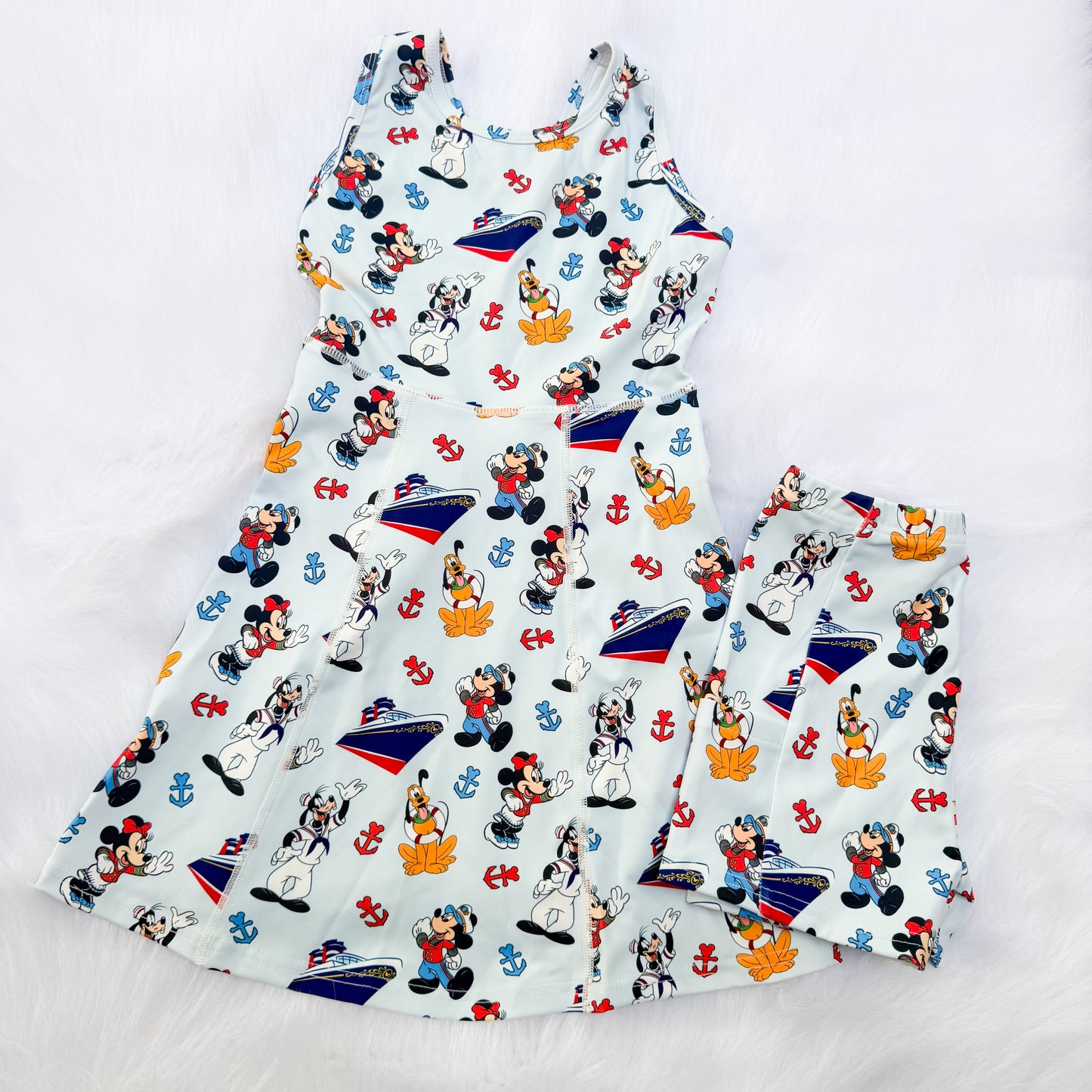 Cruise Athletic Yoga Dress + Short Set