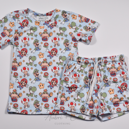 Gaming Brothers Lounge Shorts Set