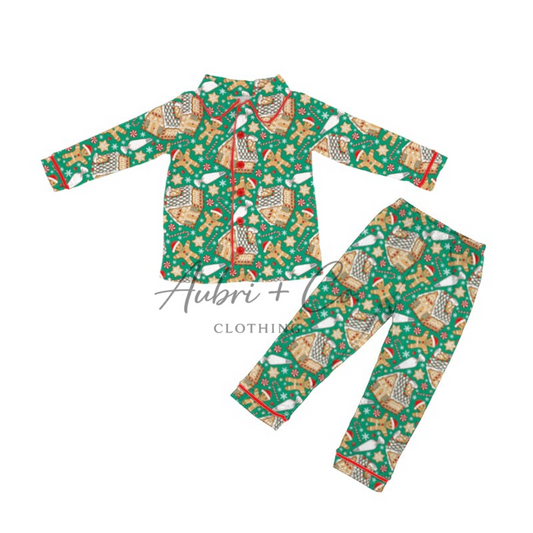 Gingerbread Lane Pajama Set