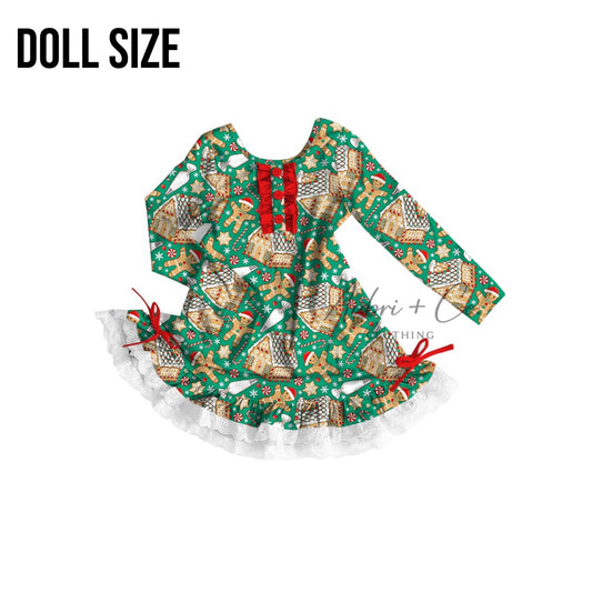 Gingerbread Lane 18 in. Doll Pajama Dress