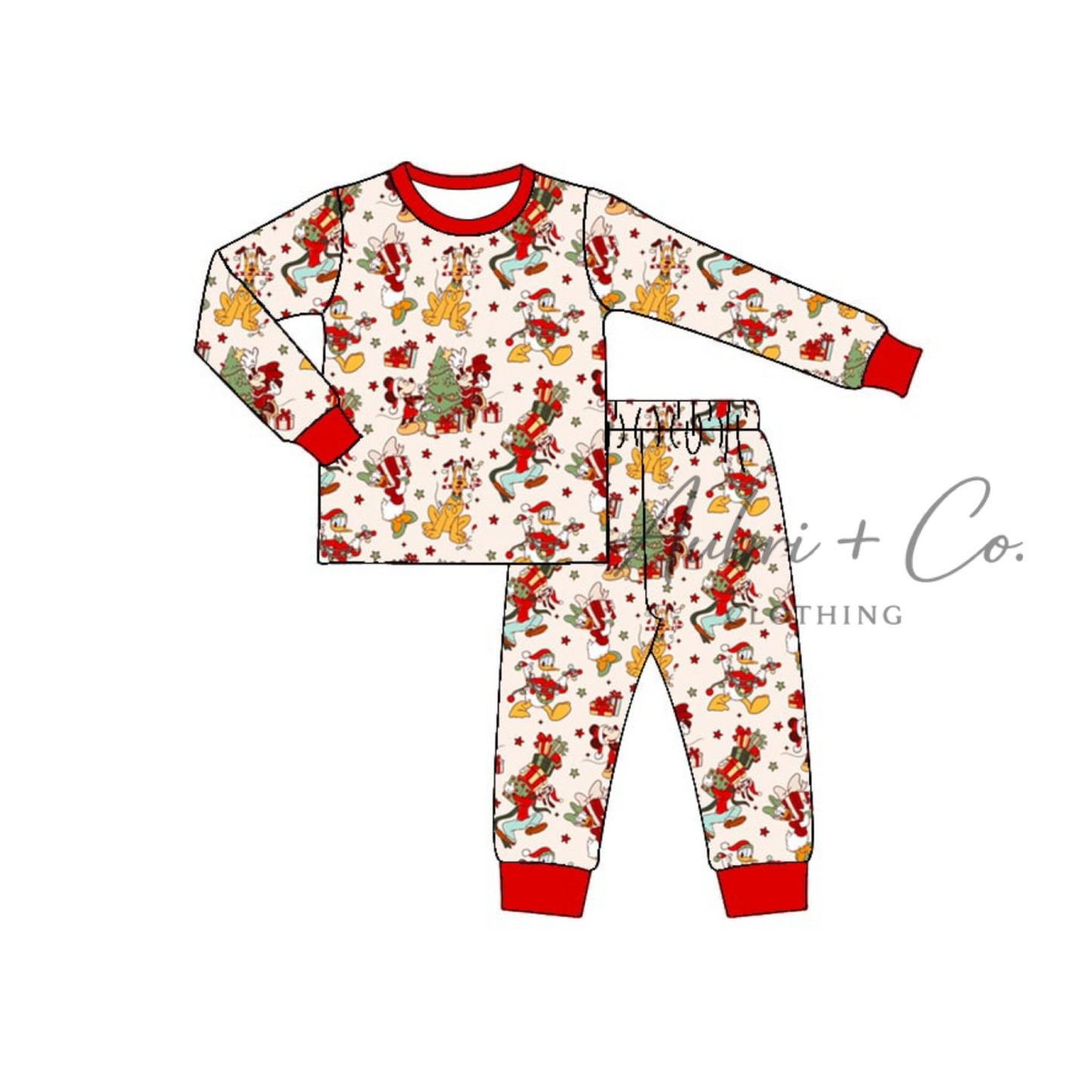 Merry Mouse Friends Pajama Set
