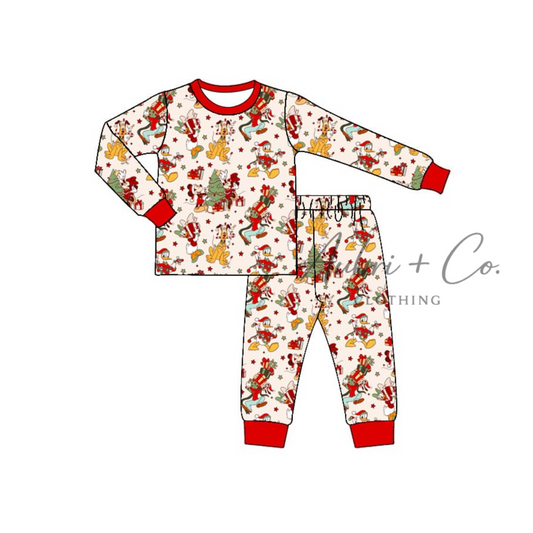 Merry Mouse Friends Pajama Set