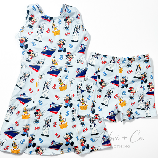 Cruise Athletic Yoga Dress + Short Set