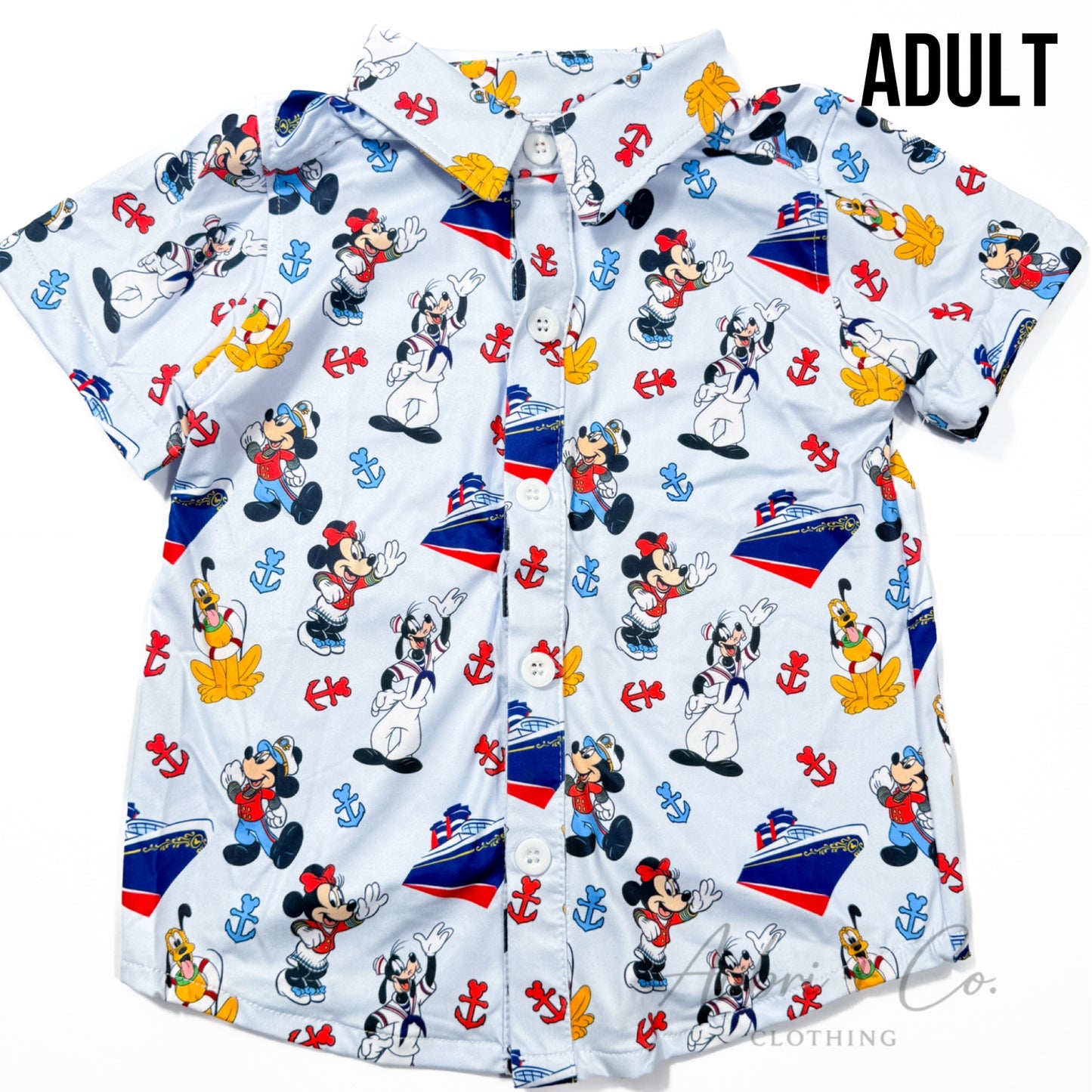 ADULT Cruise Button Down Shirt