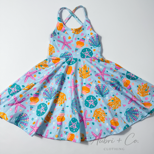 Seashell Treasures Twirl Dress