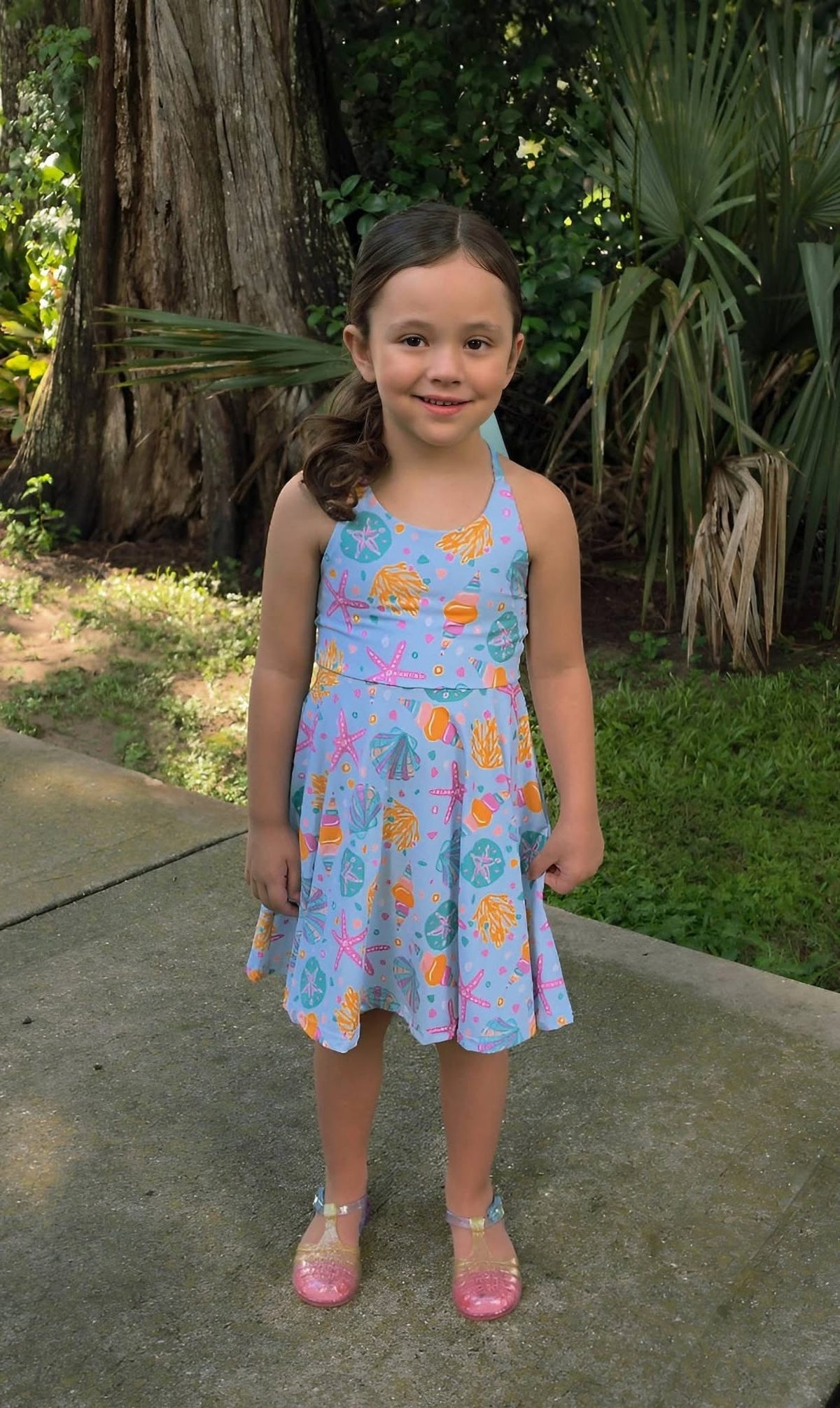 Seashell Treasures Twirl Dress