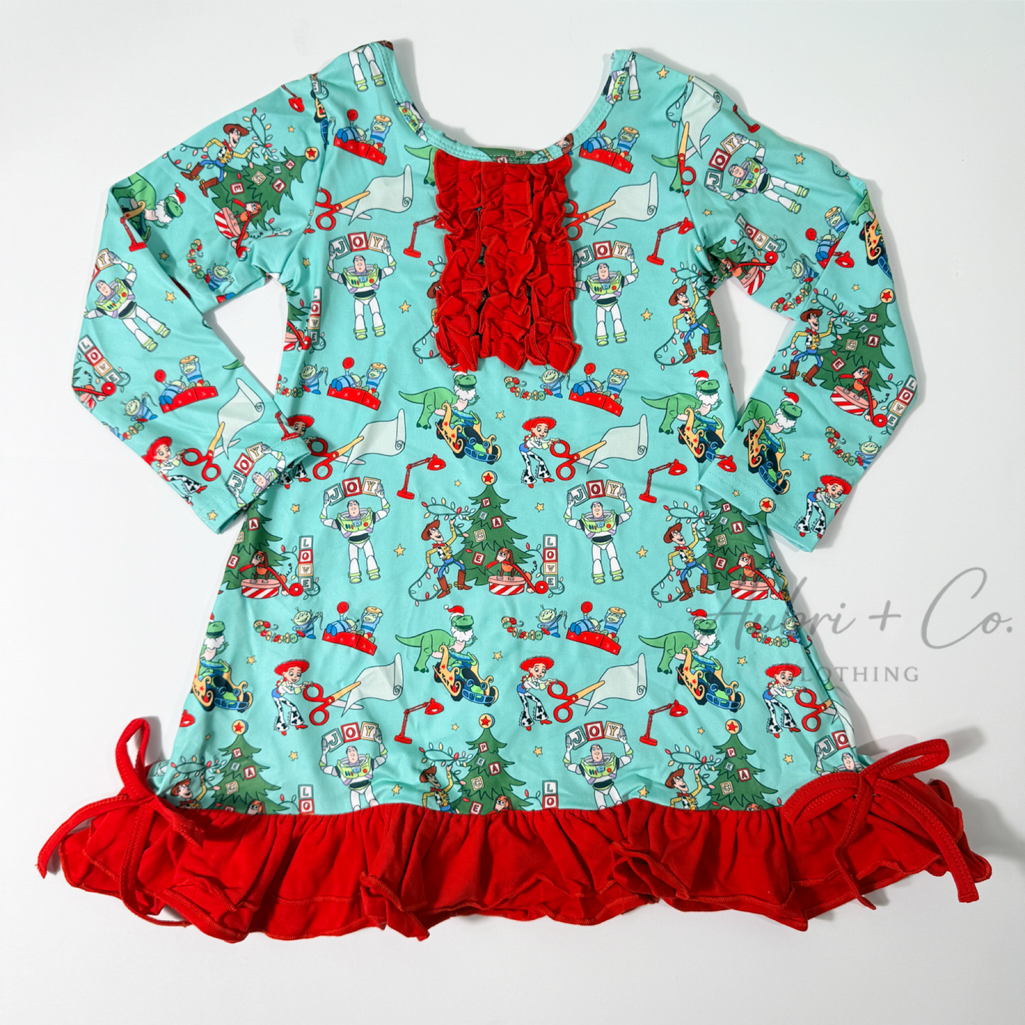 Festive Toys Pajama Dress