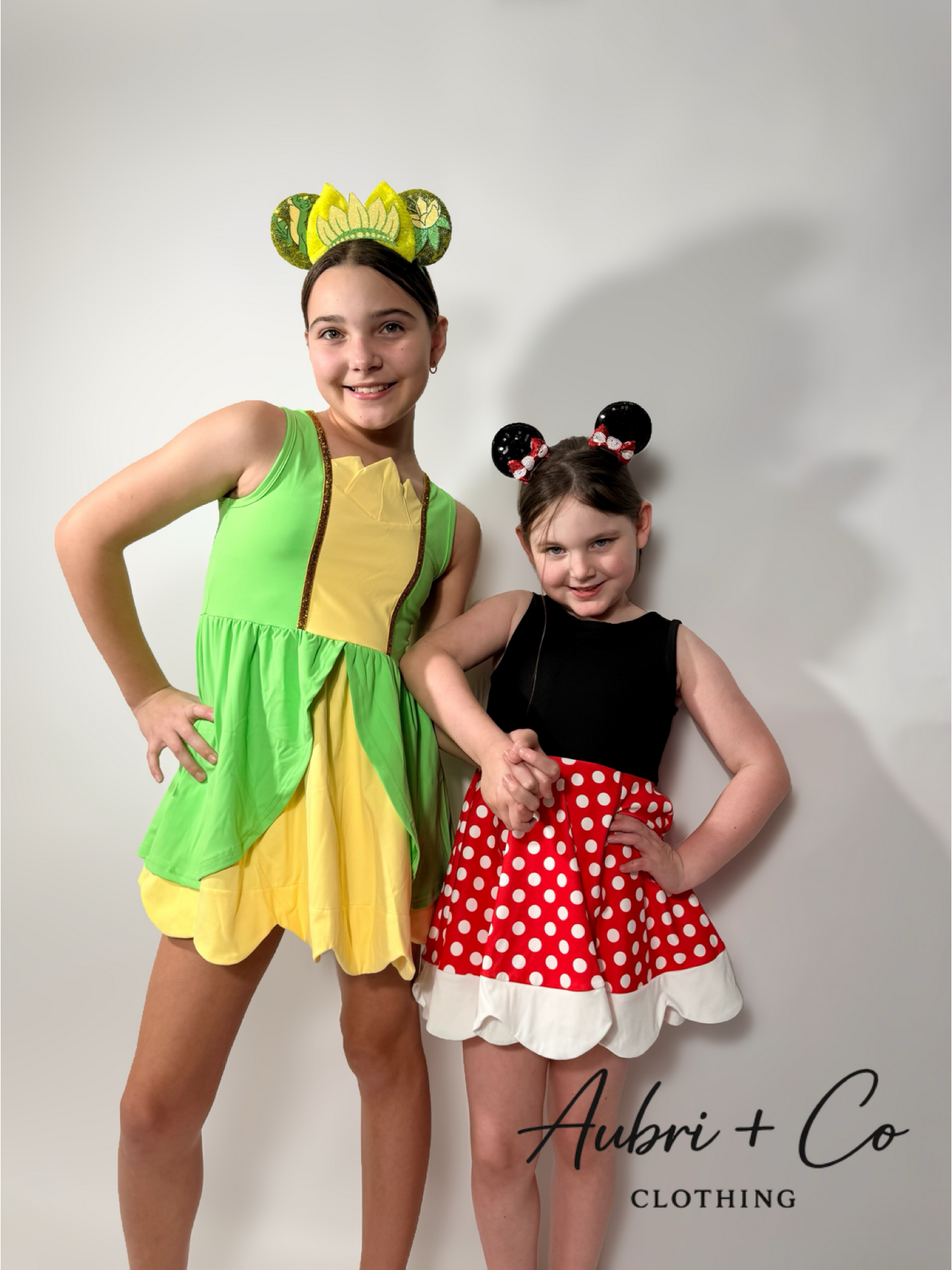 Bayou Princess Bow Back Athletic Yoga Dress + Short Set