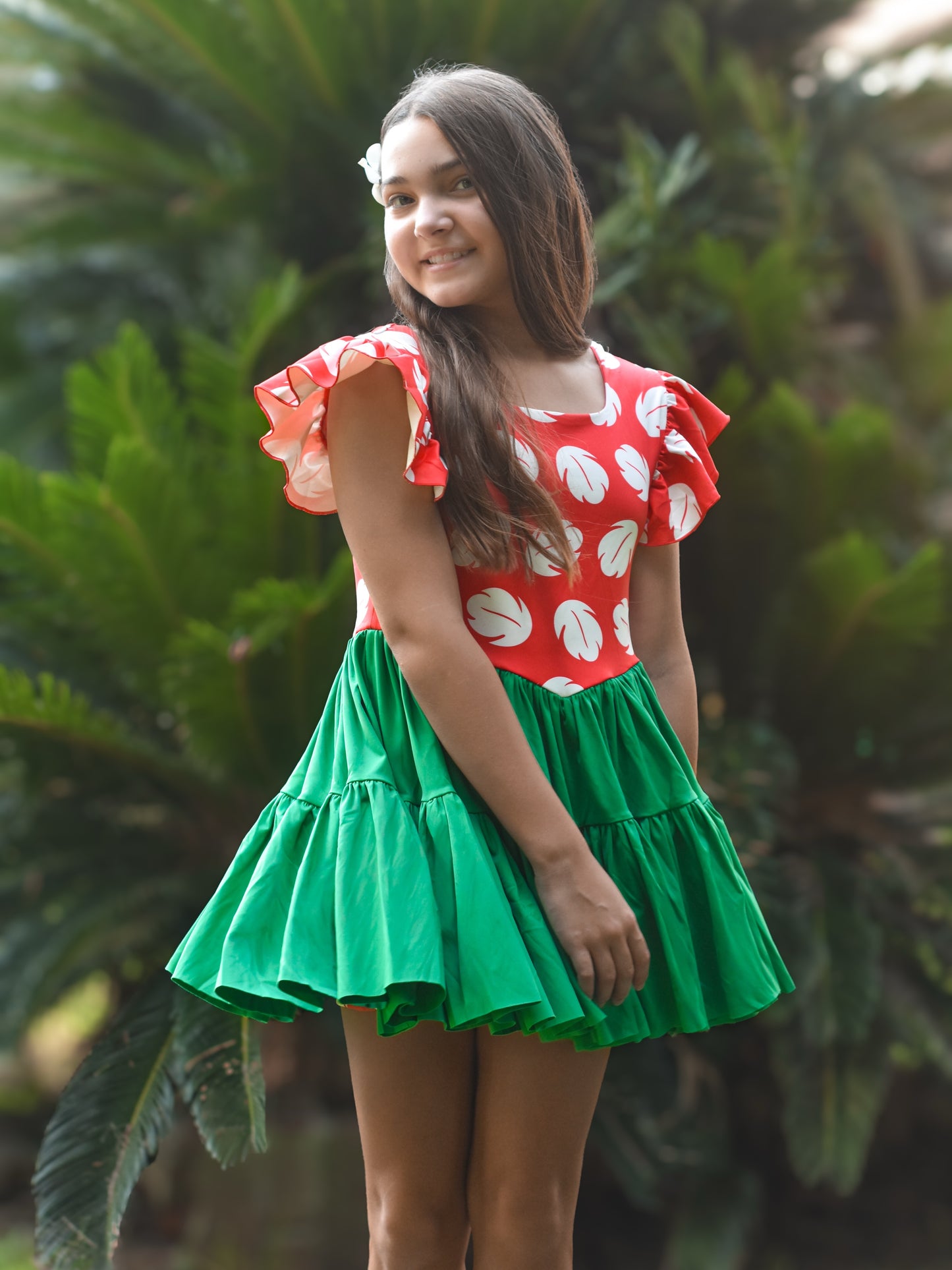 Ohana Lilo Athletic Yoga Dress + Short Set