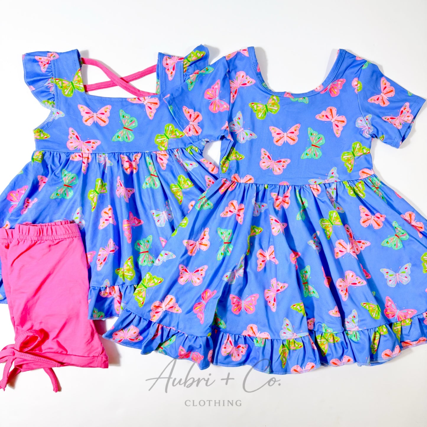 Butterfly Fields Twirl Dress